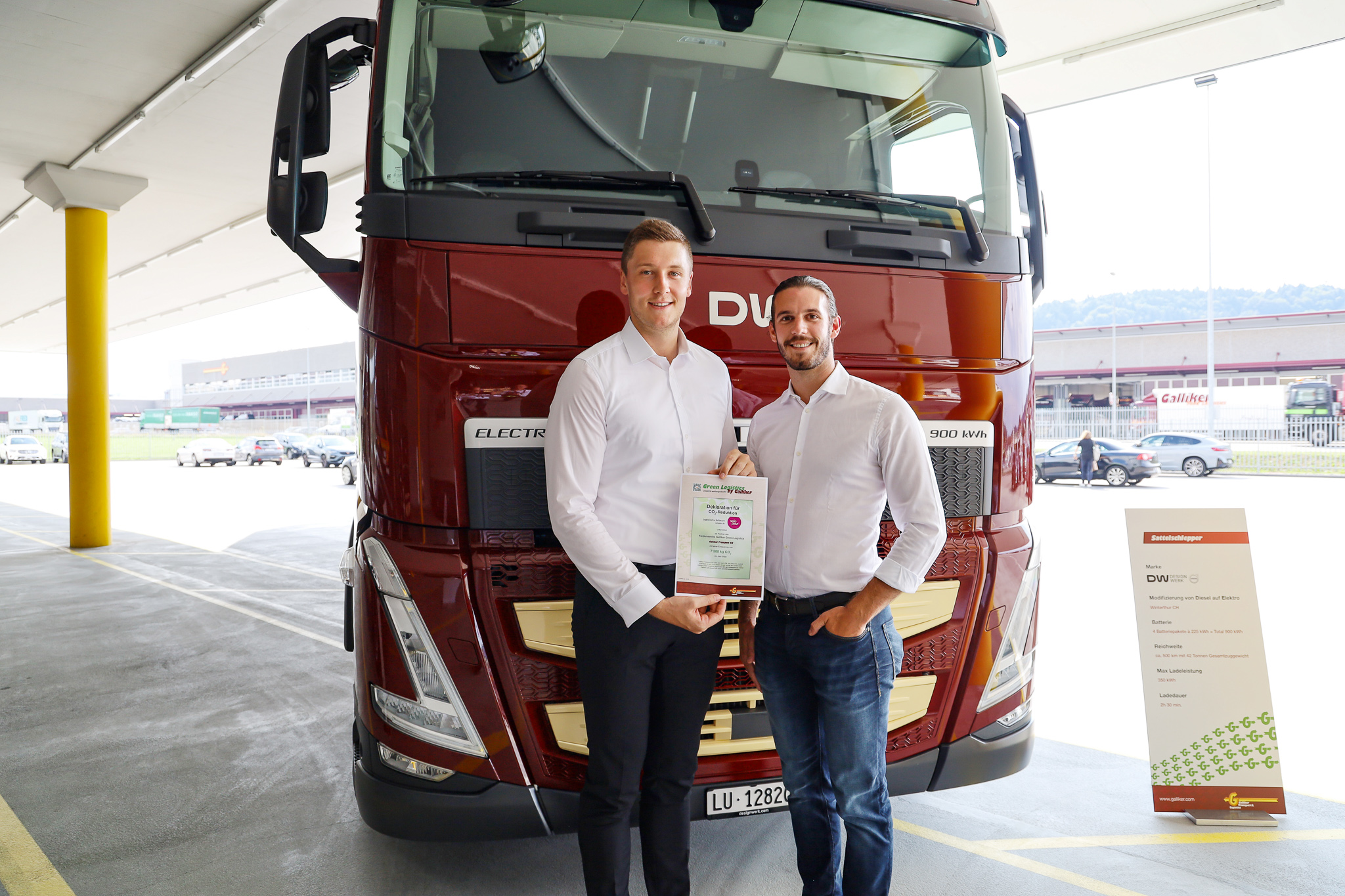 Soloplan promociona “Green Logistics” (la logística verde) – somos un socio orgulloso de nuestro cliente Galliker Transport AG
