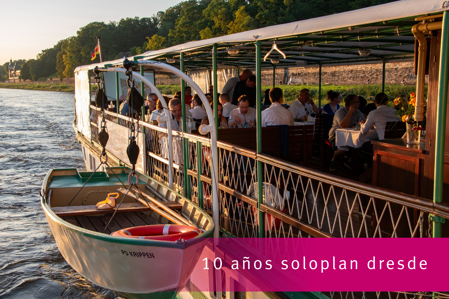 Décimo aniversario de la sucursal de Soloplan en Dresde